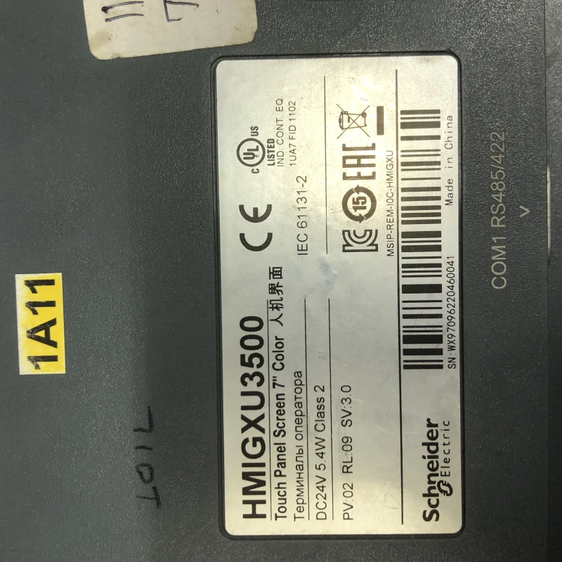 Product: Schneider Electric HMIGXU3500 Harmony GXU 7" HMI Touch Panel thumbnail 6